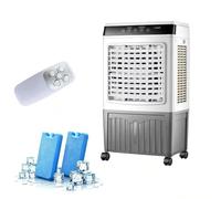 Raffrescatore d'Aria Evaporativo Portatile, Serbatoio Rimovibile da 12 L, con Telecomando e Ruote Girevoli, per Camera da Letto, Soggiorno, Ufficio, Garage e Campeggio(33.5 * 93 * 47CM)