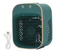 Raffrescatore d'aria per un comfort silenzioso, raffrescatore personale ecologico con ventilazione multidirezionale, mini ventilatori silenziosi