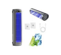 Raffrescatore d'aria silenzioso, mini condizionatore portatile con display a LED, ricaricabile, per camera da letto, ufficio e casa, compatt