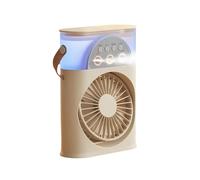 Raffrescatore D'Aria USB Piccolo Condizionatore D'Aria Ventilatore A 3 Fori Multifunzione Raffreddamento Ad Acqua Portatile Casa Dormitorio
