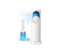 Raffrescatore e riscaldatore d'aria portatile da 4 litri, ventilatore a raffreddamento evaporativo con 3 velocità, oscillazione a 180 gradi