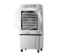 Raffrescatore Evaporativo da 9000 M³/h, 3 Velocità, Serbatoio D'acqua da 40L, Oscillazione a 120°, Condizionatori Portatili da 280 W per Ambienti Commerciali e Garage(Black)