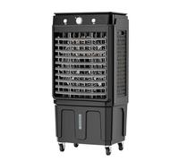 Raffrescatore Evaporativo Industriale, Condizionatori Portatili a 3 Velocità, Ampio Serbatoio D'acqua, Oscillazione a 120°, Condizionatore da 80 W per Interni ed Esterni(98x44x34cm/38x17x13in)