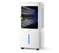 Raffrescatore Evaporativo Portatile con Serbatoio Da 25 L, Ventilatore Di Raffreddamento, 3 Velocità E 3 Modalità, Timer Da 12 Ore, Ideale per Stanza, Ufficio E Camera Da Letto