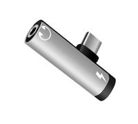 RAFGALDEX Digita Sound Device Link con Porta Ricarica, Silver | Alloggiamento in miscela alluminio, doppia porta, ricarica simultanea, trasmissione del suono, per contratto