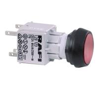 RAFI 1.30.070.021/1002 RAFIX 16 130070021/1002 Pulsante Piatto Trasparente 1