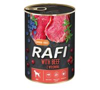Rafi Adult scatoletta - manzo con mirtilli e mirtilli rossi 400 g