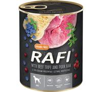 Rafi Adult scatoletta - prosciutto, trippa di manzo con mirtilli 800 g