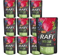 RAFI con selvaggina per cane - bustina 10x300g (confezione nera)