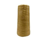 rafia lucida tre Sfere in rocca da 250g - lunghezza 300m - per borse handmade (oro - 200)