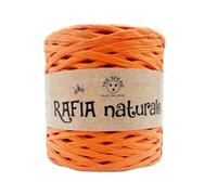 Rafia Naturale Tre Sfere 250GR/265MT per Borse E PROGETTI Handmade (ARANCIO)