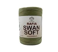 RAFIA SWAN SOFT 100GR/100MT PER BORSE E ACCESSORI HANDMADE (KAKI 11)