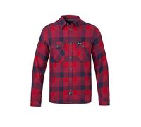 RAFIKI Camicia da arrampicata da uomo Virage Flannel rosso scuro | XL