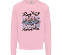 Rafting Get Imbevuto IN Adrenalina Bianco Acqua Bambini Felpa Maglione