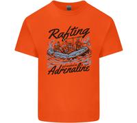 Rafting Get Soaked In Adrenaline White Water T-Shirt Per Bambini