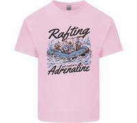 Rafting Get Soaked In Adrenaline White Water T-Shirt Per Bambini