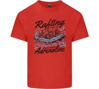 Rafting Get Soaked In Adrenaline White Water T-Shirt Per Bambini