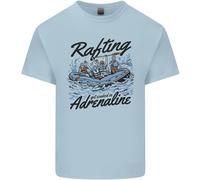 Rafting Get Soaked In Adrenaline White Water T-Shirt Per Bambini