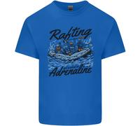 Rafting Get Soaked In Adrenaline White Water T-Shirt Per Bambini