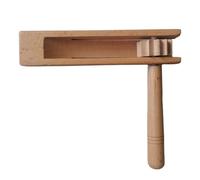 Raganella Di Legno - Giocattolo Cricchetto, Matraca Tradizionale, Creatore Rumore | Strumento Musicale, Sport Feste Famiglia Lucidato Presa Comoda Bimbi Pezzo Accessorio Set