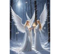 Ragazza angeli in preghiera Puzzle da 1000 pezzi, puzzle per Adulti,1000 pezzi Puzzles per Adulti e Bambini, puzzles per Gioco Familiare, Regalo Decorazione Puzzle Intelligente