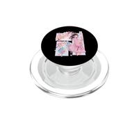 Ragazza anime, Comic Core in stile manga, Vento divino, Kanji Shodo PopSockets PopGrip per MagSafe