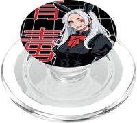 Ragazza anime cyberpunk - Ragazza anime coniglietta urbana PopSockets PopGrip per MagSafe