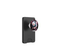 Ragazza anime cyberpunk - Ragazza anime coniglietta urbana PopSockets PopWallet per MagSafe