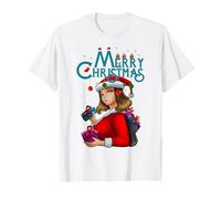 Ragazza Anime di Babbo Natale - Buon Natale Maglietta