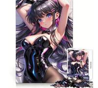 Ragazza anime in costume da coniglietta - Puzzle da 1000 pezzi - Sfida mentale - Rilassante e confortevole - Taglio preciso - Regalo perfetto (50x75cm)