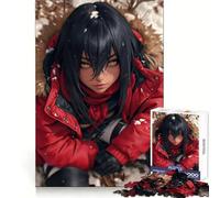 Ragazza anime in inverno, puzzle da 1000 pezzi per videogiochi, stimola la destrezza mentale, crea un legame speciale, si adatta perfettamente ed è il regalo perfetto (38x26cm)