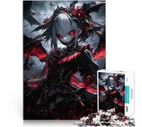 Ragazza anime pipistrello vampiro Puzzle da 1000 pezzi per adolescenti Gioco impegnativo e gioco in famiglia Giocattoli per la decorazione della casa 38x26cm