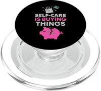 Ragazza Calda Ansia Glam Therapy Humor Pensare troppo Estetica PopSockets PopGrip per MagSafe