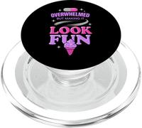 Ragazza Calda Ansia Glam Therapy Humor Pensare troppo Estetica PopSockets PopGrip per MagSafe