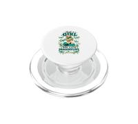 ragazza che ama le libellule PopSockets PopGrip per MagSafe
