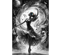 Ragazza che balla musica Puzzle 1200 Pezzi 75x50 cm Puzzle Fai da te,Intrattenimento Creativo - Puzzle Per Adulti E Tutta La Famiglie