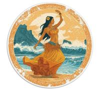 Ragazza che danza tra le onde 1000pcs (67.5x67.5cm) - Puzzle Per Adulti GioGattotolo Fai-da-te