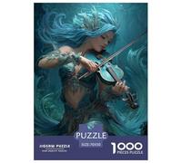 Ragazza che Suona il Violinoo Jigsaw 1000Pcs Mondo Sottomarino Adulti E Bambini Festa Aziendale Idea Regalo Uomo Donna 70x50cm/1000pcs