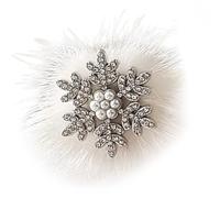 Ragazza Clip Piatto Tornante Ornamenti Perle Barrette Per Le Donne Ragazza Mazzi Hairclip Dolce Natale Dolce Foto Puntelli