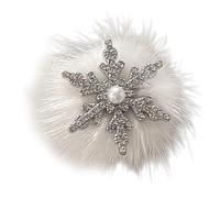 Ragazza Clip Piatto Tornante Ornamenti Perle Barrette Per Le Donne Ragazza Mazzi Hairclip Dolce Natale Dolce Foto Puntelli