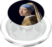 Ragazza con orecchini di perle di Johannes Vermeer PopSockets PopGrip per MagSafe