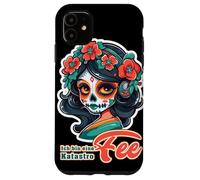 Ragazza con Teschio Di Zucchero Tradizionale - Disastro FEE Custodia per iPhone 11