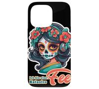 Ragazza con Teschio Di Zucchero Tradizionale - Disastro FEE Custodia per iPhone 13 Pro