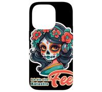Ragazza con Teschio Di Zucchero Tradizionale - Disastro FEE Custodia per iPhone 14 Pro