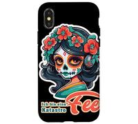 Ragazza con Teschio Di Zucchero Tradizionale - Disastro FEE Custodia per iPhone X/XS