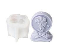 Ragazza/Coppia sposata a forma di stampo in silicone per e sapone che fa aromaterapie resistenti alle alte temperature in silicone riutilizzabile