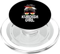 Ragazza Curda Capelli Disordinati Panino Orgoglioso Kurdistan Donna PopSockets PopGrip per MagSafe