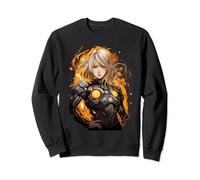 Ragazza Cyborg Anime Manga Felpa