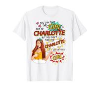 ragazza da Charlotte - stile comico - Charlotte ragazza Maglietta