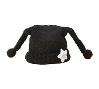 Ragazza Del Fumetto Peloso Cappello In Maglia Y2K Partito Foto Puntelli Hot Girl Cute Star Slouchy Crochet Cappelli Per Gli Uomini